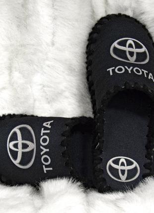 Чоловічі фетрові тапочки "Toyota" (Тойота), ручної роботи, роз...