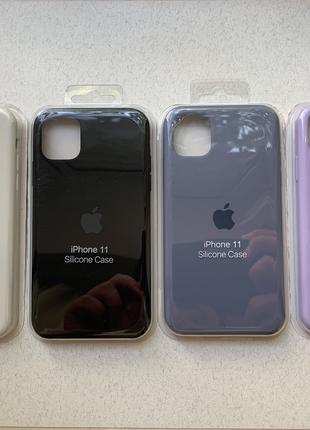 Apple iPhone 11 чехол SILICON CASE силиконовый ВСЕ ЦВЕТА и МОДЕЛИ