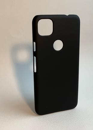 Google Pixel 4a чехол матовый Black Plastic ВСЕ МОДЕЛИ