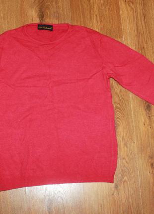 Розовый свитер джемпер oro cashmere 36р.