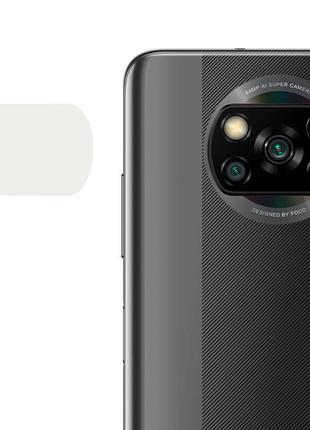 Гибкое защитное стекло на Poco X3 NFC 0.18mm для камеры