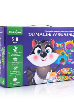 Игра настольная Vladi Toys "Домашні улюбленці" (Укр) (VT2312-07)