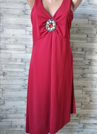 Платье сарафан melrose женское красное