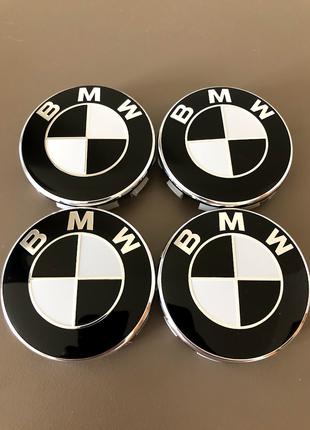 Колпачки заглушки на литые диски БМВ BMW 68мм 36 13 6 783 536