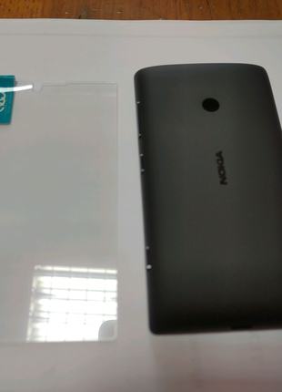 Захисне скло та задня кришка для Nokia Lumia 520