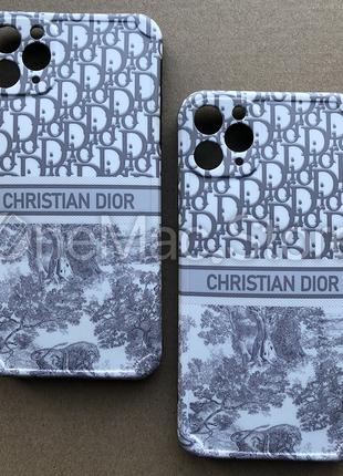 Чехол Christian Dior для iPhone 11 Pro Max (белый/white)