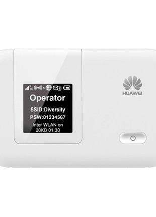 4G Wi-Fi роутер Huawei E5372s-32 (White) с разъемами для антенны