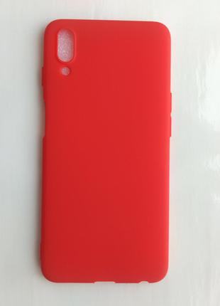 Силиконовый чехол Meizu E3 матовый Красный 1777P