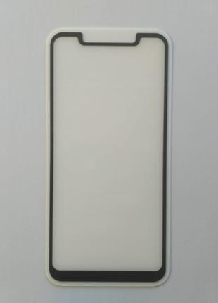 Стекло Mocolo Full Glue для Xiaomi Mi 8 с рамкой Черный