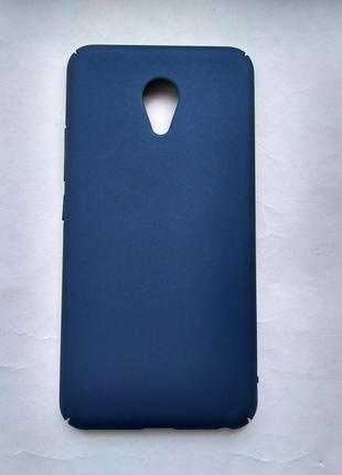 Пластиковий чохол Meizu M5 матовий Синій