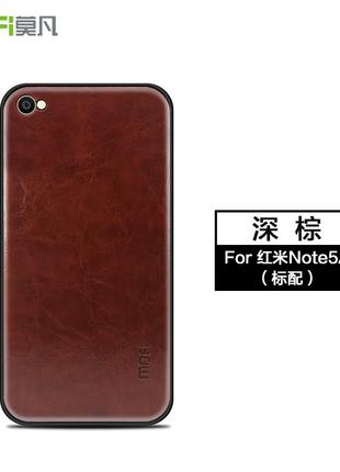 Чехол MOFi Leather Case для Xiaomi Redmi Note 5A / Y1 Lite Тем...