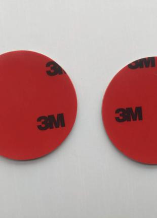 3M скотч круглий 40 мм для кріплення відеореєстратора 2 шт.