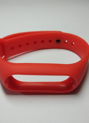 Ремешок Xiaomi Mi Band 2 MiJobs силиконовый браслет Красный 1087P