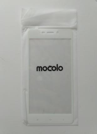 Защитное стекло Mocolo для Xiaomi Redmi 4 с рамкой Белый 1332P