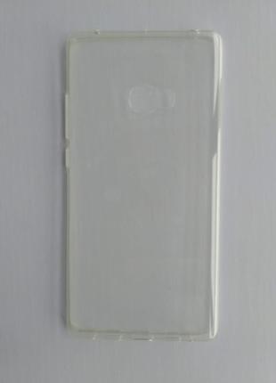 Силиконовый чехол Xiaomi Mi Note 2 Оригинал Прозрачный 1398P