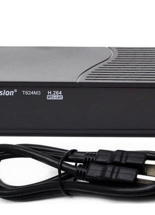 Т2 ресивер World Vision T624M3 + кабель HDMI 0.8