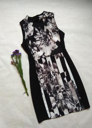 Коктельное платье карандаш h&m 40/10,плаття,сукня чорна,силуэт
