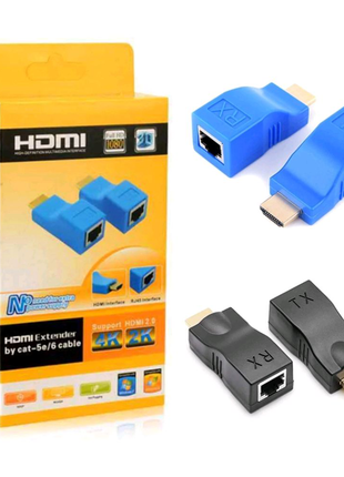 HDMI подовжувач RJ45 1080P 30м