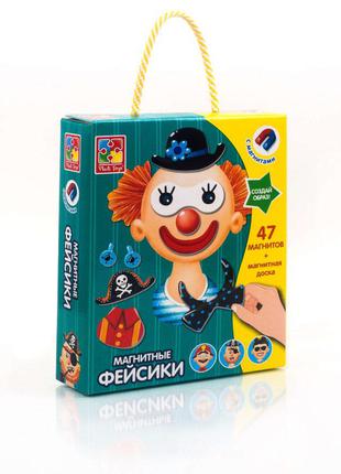 Магнитная игра Vladi Toys Фейсики (Рус) (VT3702-09)