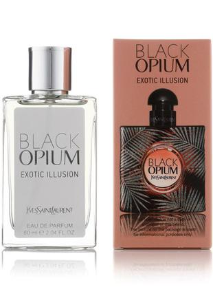 Парфюмированная вода black opium exotic illusion 60ml