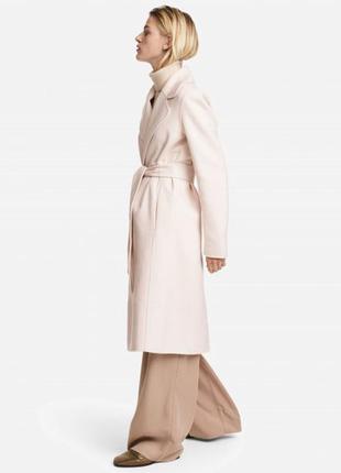 Пальто жіноче з фетровому сумішевої вовни, h&m, premium