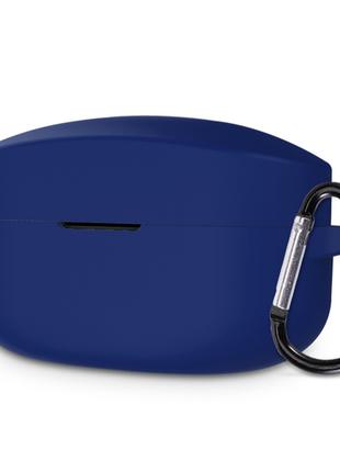 Силиконовый чехол для Sony WF-1000XM4 | чехол + карабин | синий