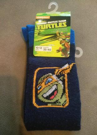 Високі гольфи шкарпетки ninja turtles