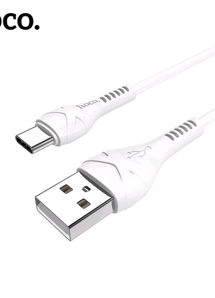 Hoco. Micro USB 2.4А Кабель 1 метр, Шнур Зарядный для Смартфона