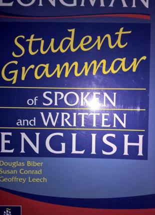 Longman Student Grammar of Spoken and Written English.