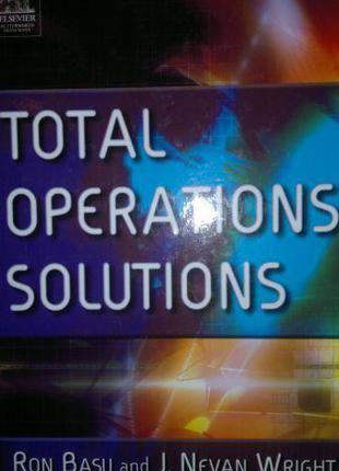 Total Operations Solutions, Basu And Wright