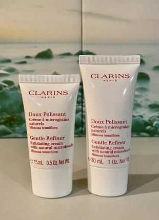 Clarins эксфолиант для лица gentle refiner exfoliating cream