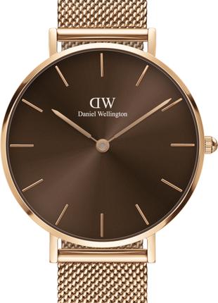 Годинник Daniel Wellington DW00100477 Petite Amber 32 RG Brown