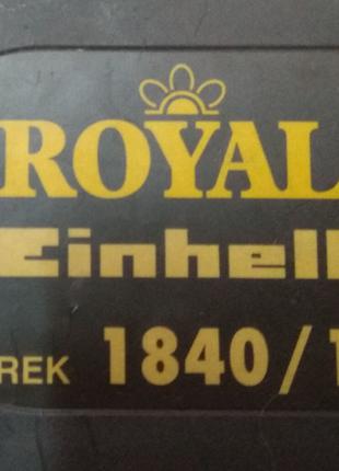 Запчасти пила цепная Einhell Royal 1840