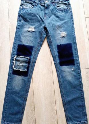 Круті стильні джинси бойфренди , esmara 38 рр
