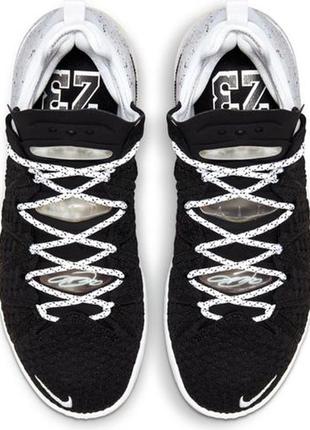 Nike lebron 18 "black / white"