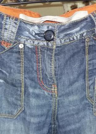 Офигенные джинсовые бриджи next 12 размер sale