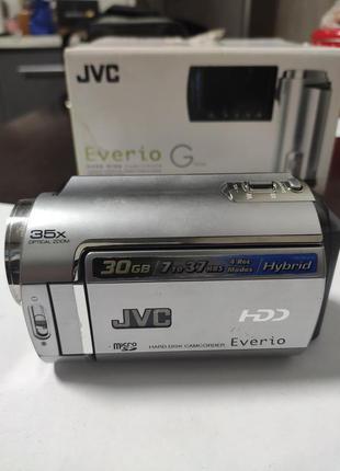 JVC GZ-MG330HE Цифровая видеокамера HDD-30Gb 35x Optical Zoom Mic