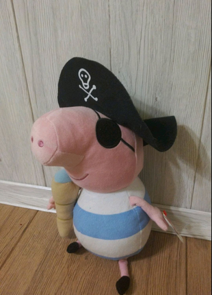 Свинка Пеппа с биркой Джордж пират мягкая игрушка с Европы
