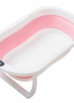 Ванна дитяча складається з датчиком температури рожева/біла.Ва...
