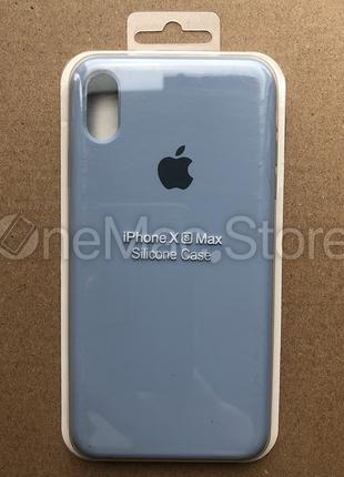 Чехол Silicone Case для iPhone Xs Max (азур/azure)