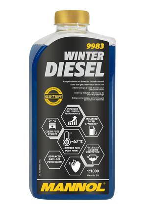 Суперантигель Winter Diesel 1 л Mannol 9983-1