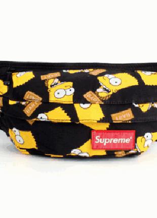 Поясная сумка Supreme (Simpsons) сумка на пояс