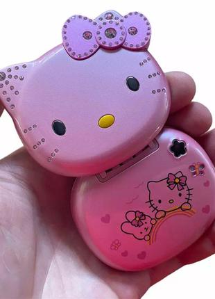 Детский Мини Мобильный Телефон HELLO KITTY (РОЗОВЫЙ)