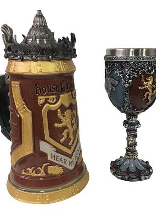 Подарочный Набор Кружка Game Of Thrones House Lannister Stein ...