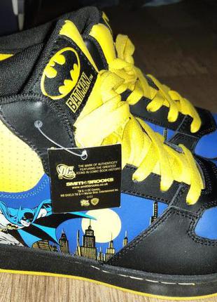 Высокие кроссовки Smith&Brooks, размер 36,5-37 DC Comics Batman