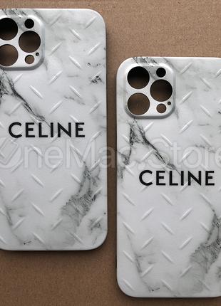 Чохол Celine для iPhone 12 Pro Max (білий/white)