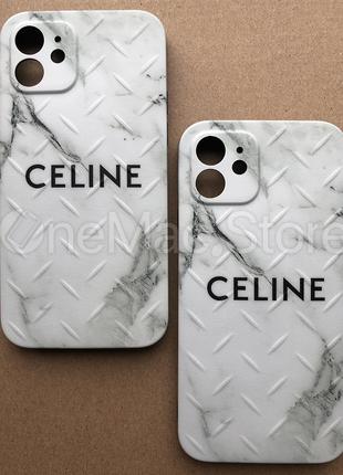 Чохол Celine для iPhone 12 (білий/white)