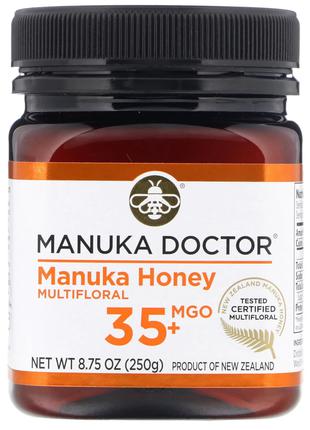 Manuka Doctor, мед манука из разнотравья, MGO 35+, 250 г (8,75...