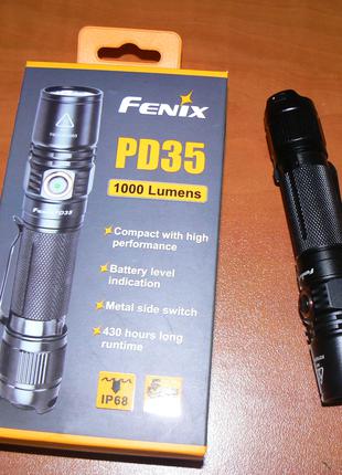 Фонарик Fenix PD35 V2.0 2018 Upgrade 1000 Lumen