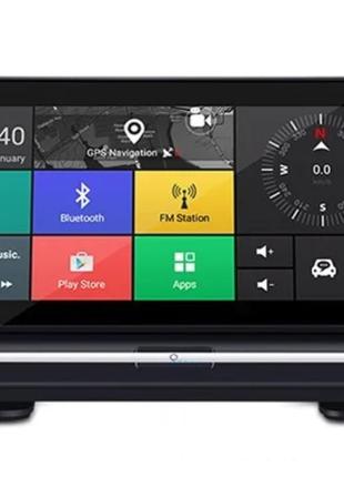 Автомобильный видеорегистратор DVR K6 GPS Android видео регист...